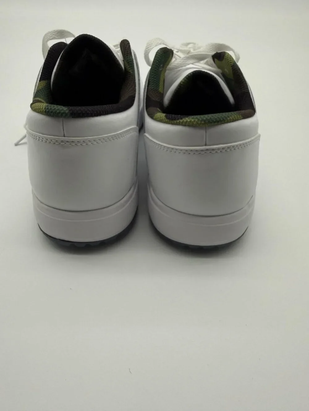New Air Jordan NU Retro Golf Cleats Men's Size 9 White Camo Spiked FZ4153 102